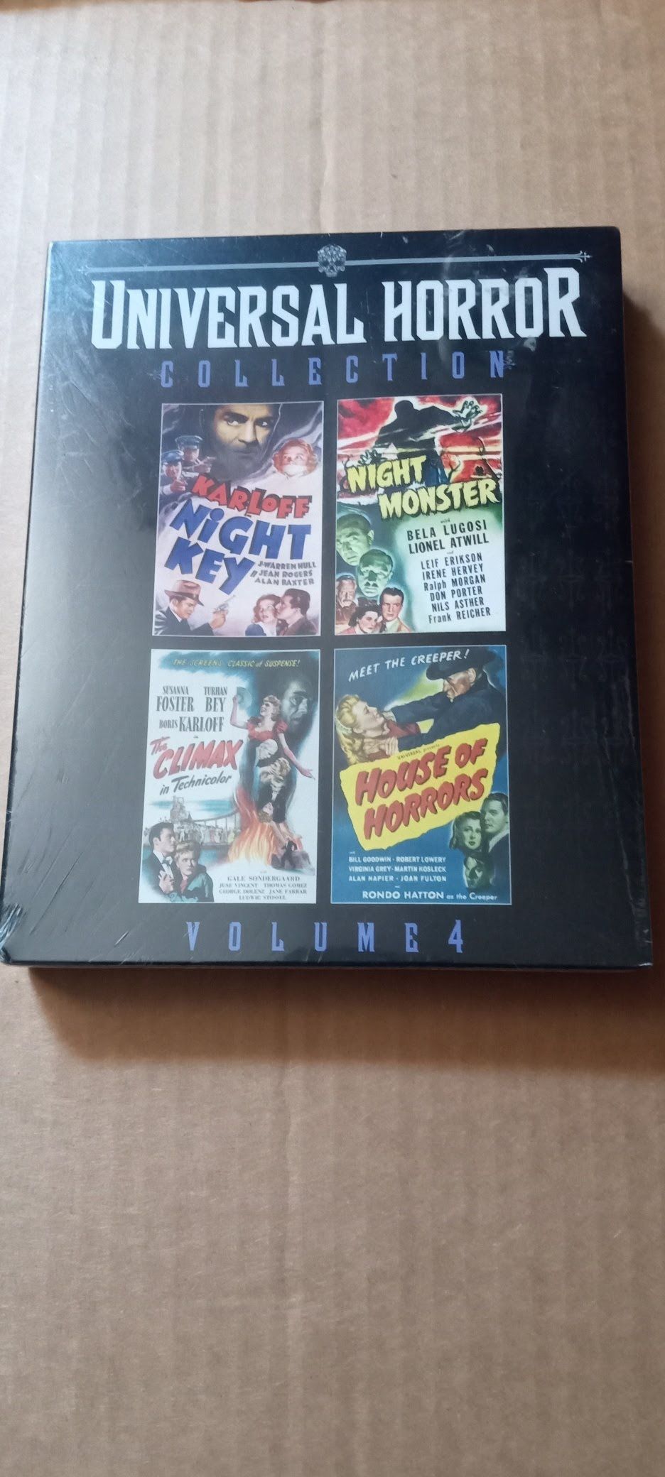 blu ray universal horror collection volume 4 bluray brand new