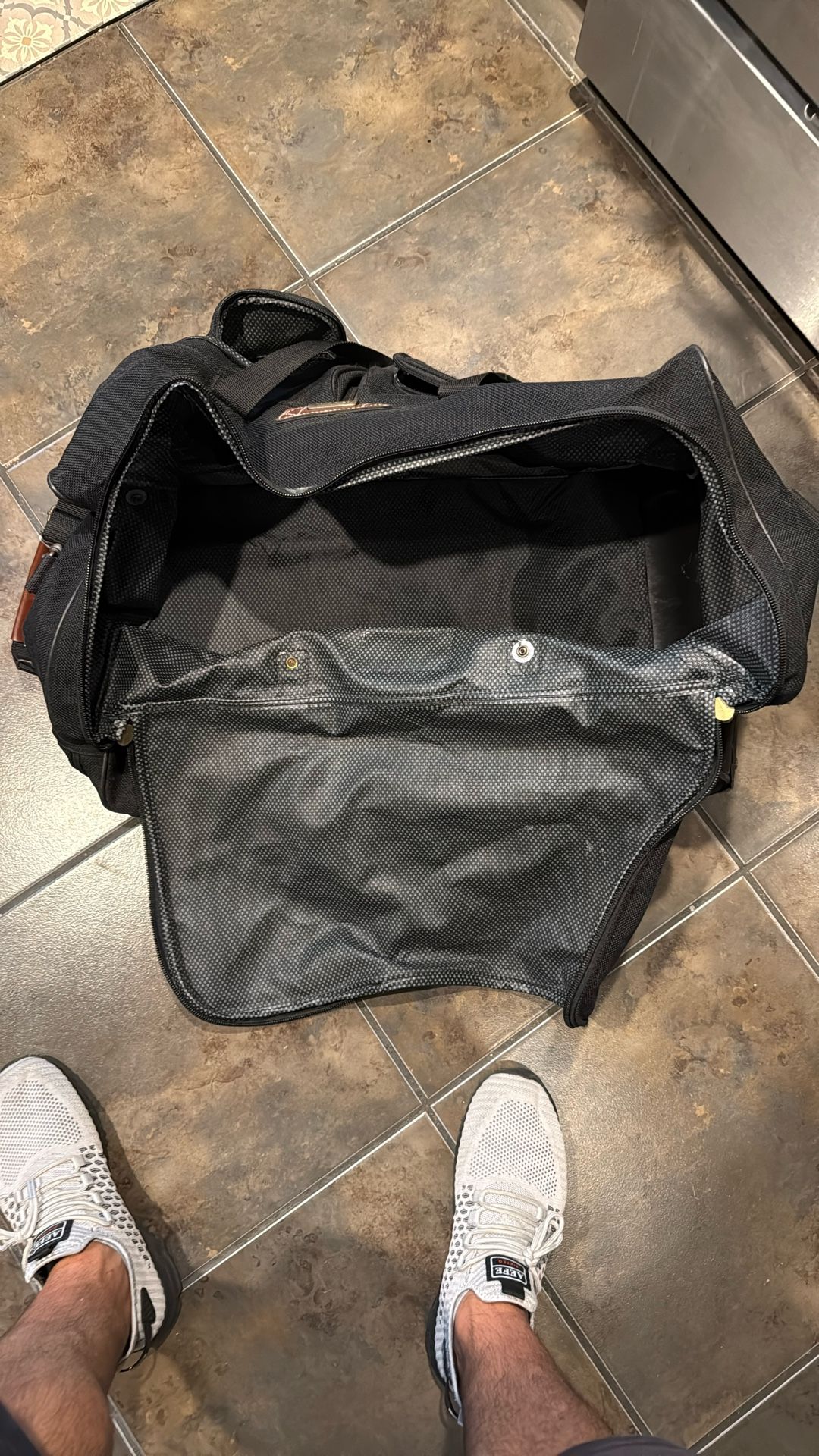 Over The Shoulder Or Pull Behind Duffle Bag