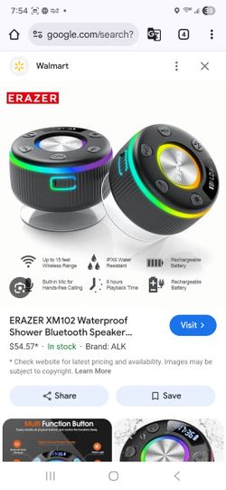 Eazer Bluetooth Speaker (Waterproof)
