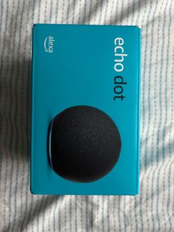 Brand New Sealed Echo Dot (Never Opened) – $30