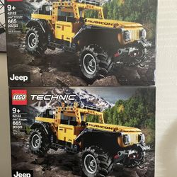 LEGO 42122 Technic Jeep Wrangler Rubicon 665 Pieces 9+ Brand New / Sealed