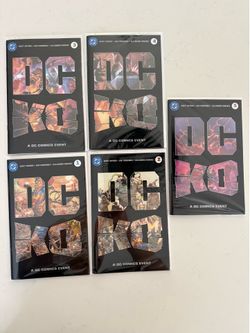 DC K.O. #1-#5 VF/NM Complete Series All 1st Prints Acetate Cover Never Opened 🔥