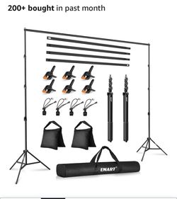 Photo Backdrop Stand kit, 10 x 8.5 ft - Photography Studio