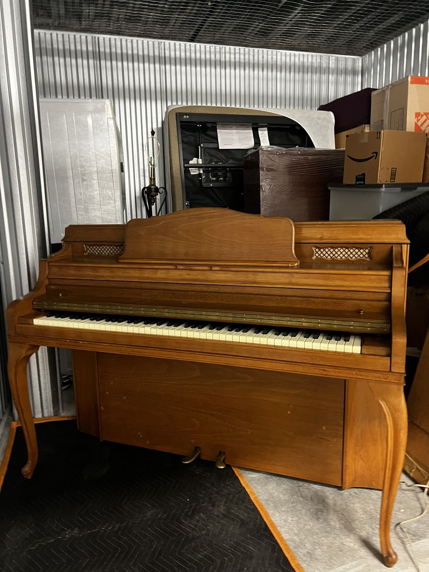 Upright Steinway Console Piano