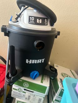 SunJoe Pressure Washer & Hart 10 gallon 6HP vacuum