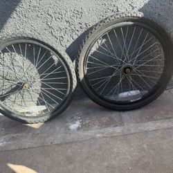 90’s Haro bmx rims and tires 