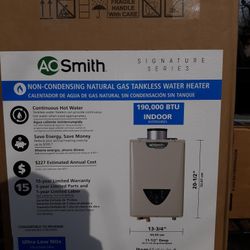 Brand New Gas Tankless Hot Water Heater Sales For $ 1,249 At Lowe's Asking $600