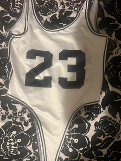 White and black one piece