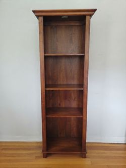 Classic Solid Wood Bookcase – Adjustable Shelves