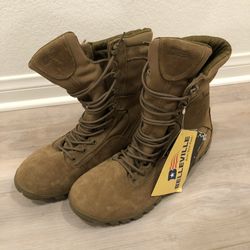 Belleville Men's C793 Waterproof Assault Flight Soft Toe Boots Size 14 W Tan