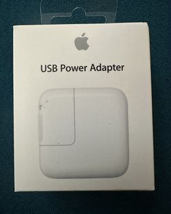 OEM 12W USB Power Adapter Genuine OEM iPhone & iPad Wall Charger A1401 MD836ll/A