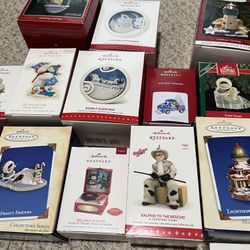 Hallmark Ornaments- Rudolph, A Christmas Story, Frosty Friends 