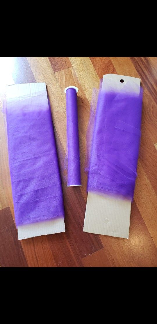 Purple (eggplant) Tulle Fabric