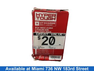 Hyper Tough Nmnv Black Power Tool Accessory