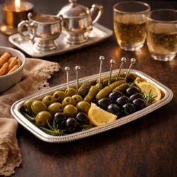 F.B. Rogers 1950s Paul Revere Silverplate Rectangular Serving Tray, 8.25x5.75”