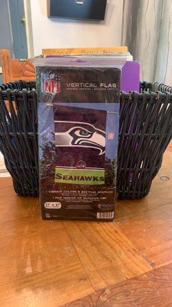 SEAHAWKS VERTICAL FLAG. 27” X 37”