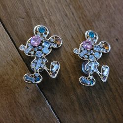 Lot Of 2 Metal Mickey Mouse Shoe Charms 