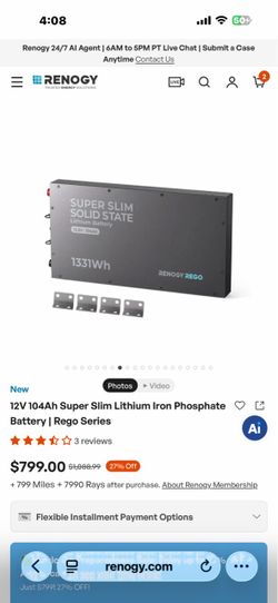 Renogy Battery