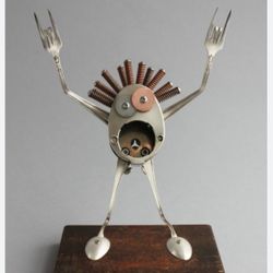 Recycled Art piece - Collectibles Art 
