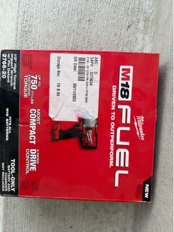 Milwaukee impact wrench