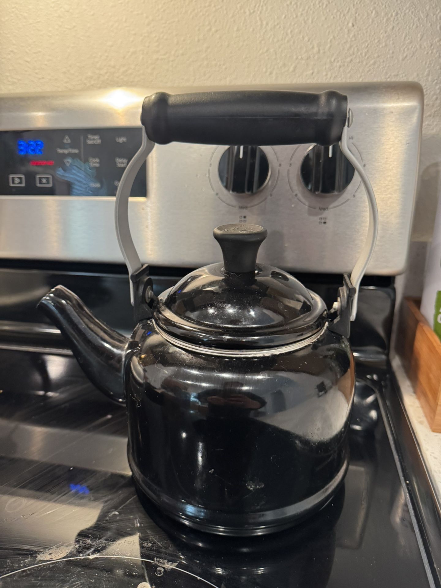 Black LeCreuset Kettle