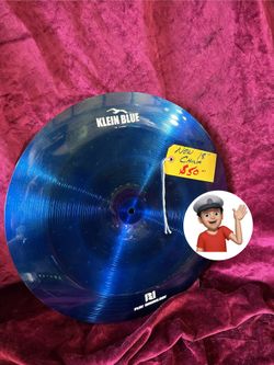 🔥 New Blue China Cymbal 18” Drum Set Drums
