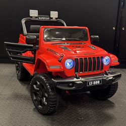 Brand New Jeep Power Wheel Ride On Toy Car For Kids