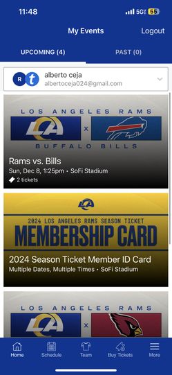 Rams vs Bills