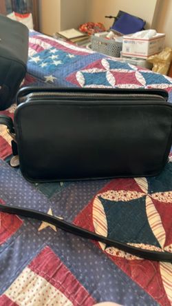 Coach Black Leather Bag