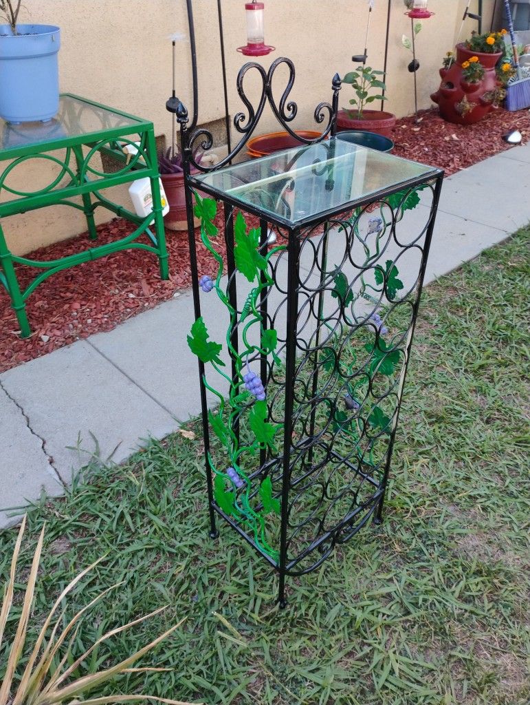 Painted Wine Rack