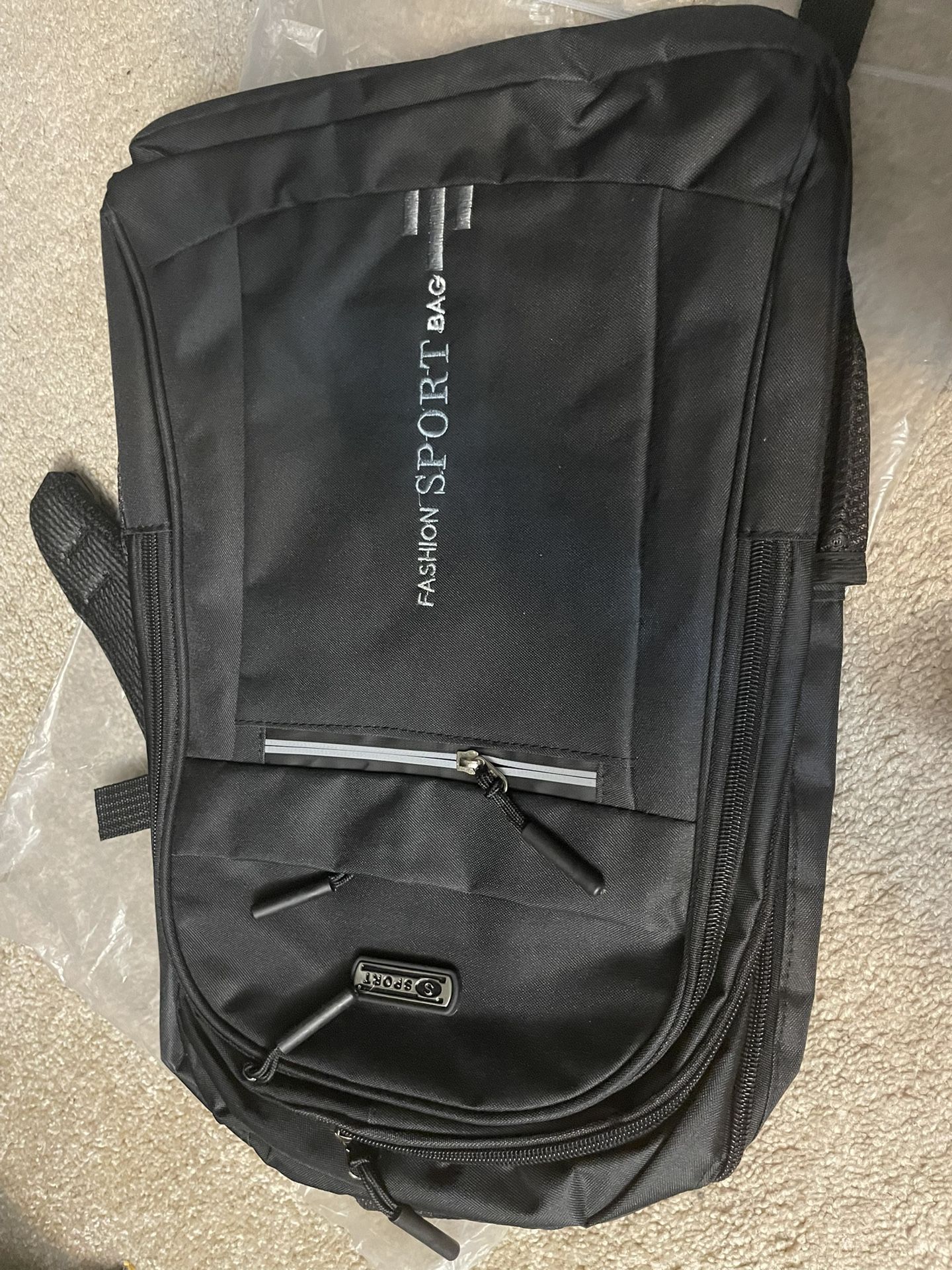 Black Sport Bag 