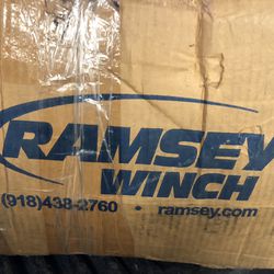 Ramsey Winch Tow Truck Wrecker Flat Bed