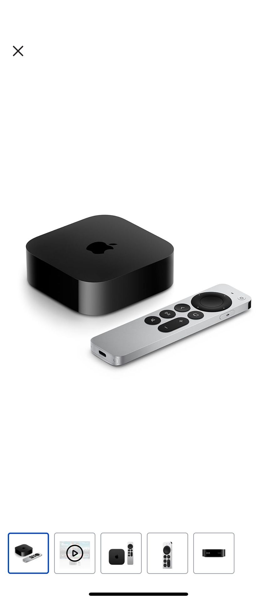 Apple TV 4K 64GB (3rd Gen) – Wi-Fi – Brand New