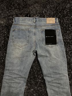 Purple jeans