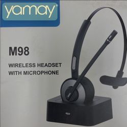 Wireless Headset With Microphone