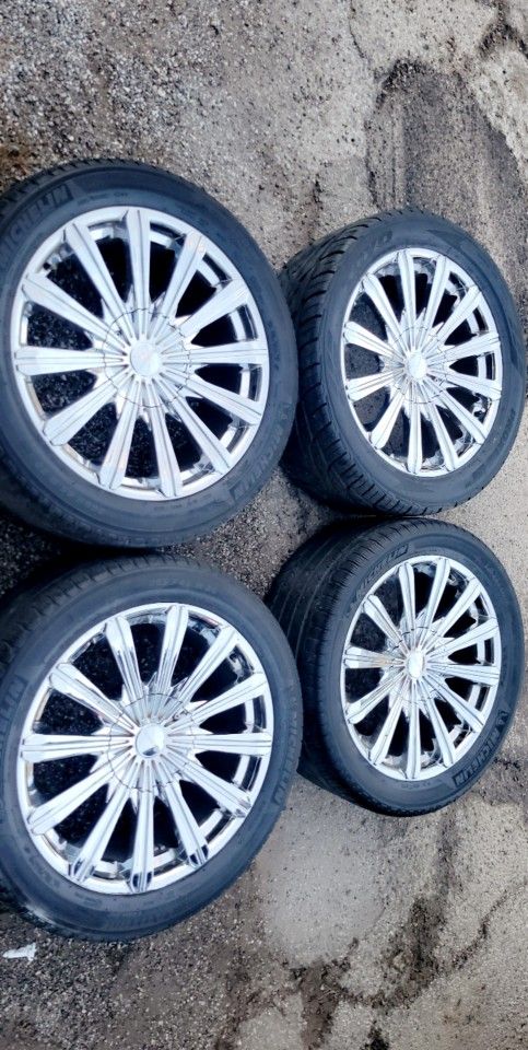 20 Inch Elure Rims Wheels 5x114.3 5x108 5x115