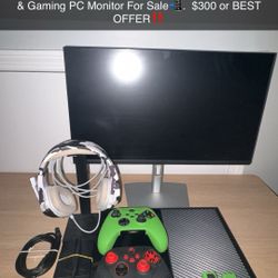 Gaming Console With Monitor
