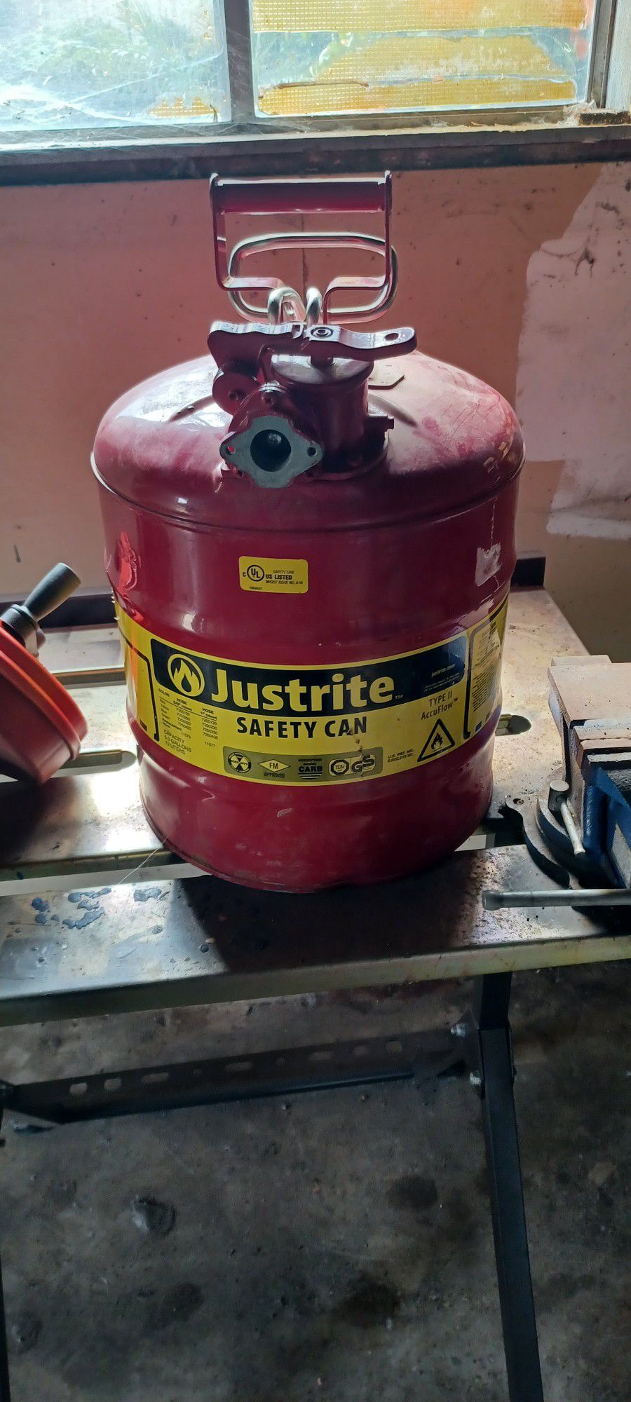 Just rite Safety Can  5 Gallon