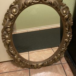 $125- Beautiful Mid Century Hollywood Regency  Mirror