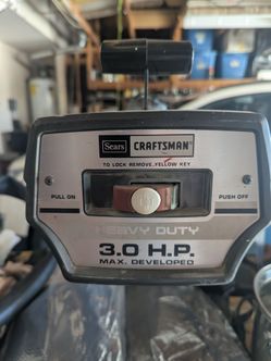 Craftsman 10" Radial Arm Saw – Model #113.199300 | 3 HP | Mobile Base