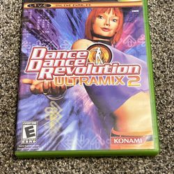 Dance Dance Revolution Ultramix 2 Original Xbox Replacement Case 2004