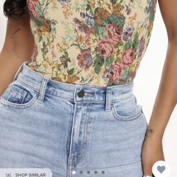 Floral Corset Top