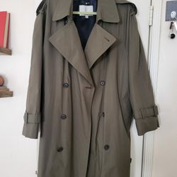 Men's London Fog Trench Coat 