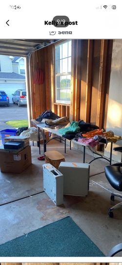 Lot of clothes $5.00 moving