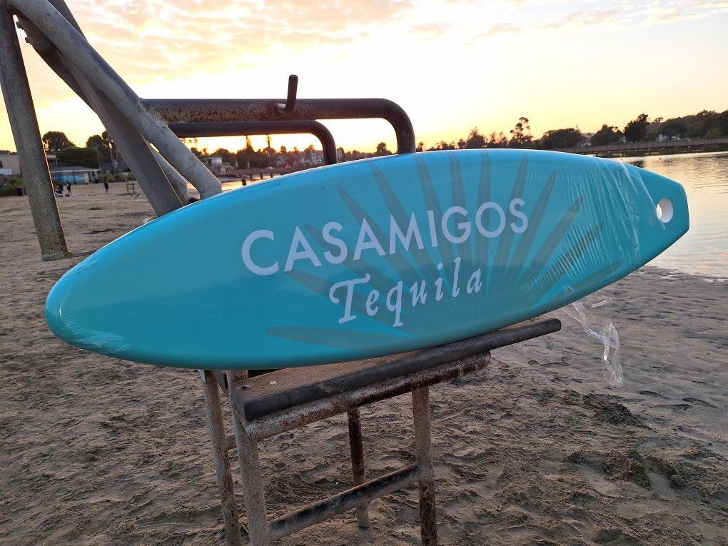 Casamigos Surfboard Bar Decoration Surf Beach Tiki Decor Prop New In Plastic 6'