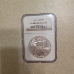 2008 American Silver Eagle 