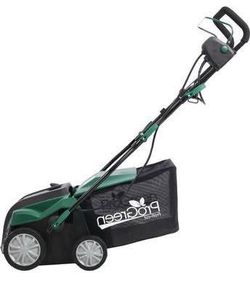 New in Box Dethatcher Scarifier 2-in-1 16 in. 15 Amp Electric + 58 qt. W/ Removable Bag