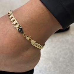 💥Women Anklet💥 14k Premium Gold Plated Lady’s Anklet Available In All Sizes 