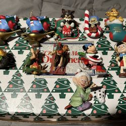 Walt Disney Vintage Ornaments 1990s