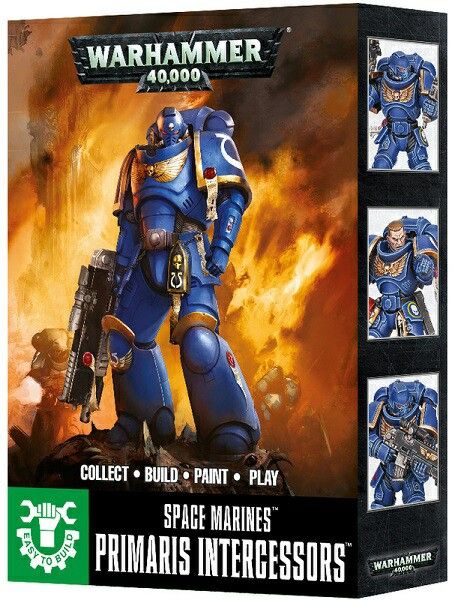 Warhammer Space Marine Primaris Intercessors - NEW